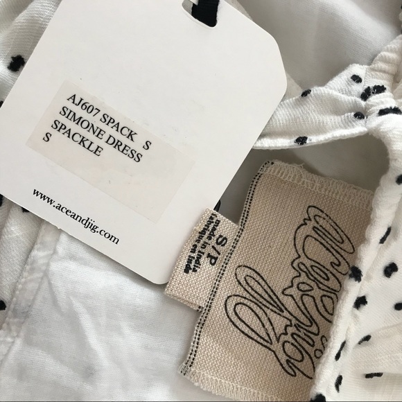 NWT Ace & Jig Simone Dress in Spackle S - Picture 4 of 4